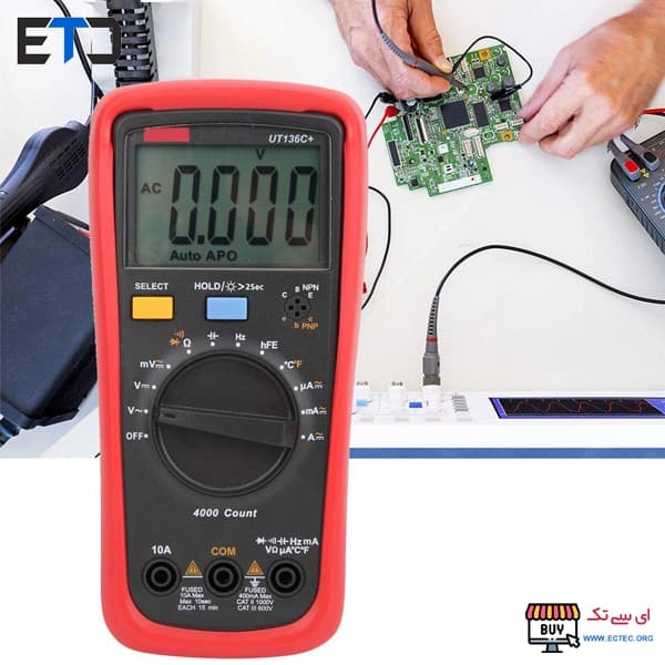 مولتی متر اتورنج یونیتی UNI-T مدل UT136C — تصویر ۴