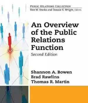 دانلود کتاب An Overview of the Public Relations Function – مروری بر عملکرد روابط عمومی