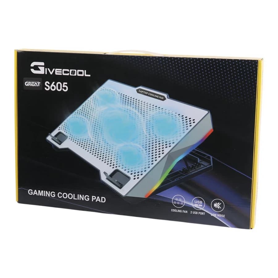 پایه خنک کننده لپتاپ کول کلد مدل CoolCold Coolpad S605 — تصویر ۲