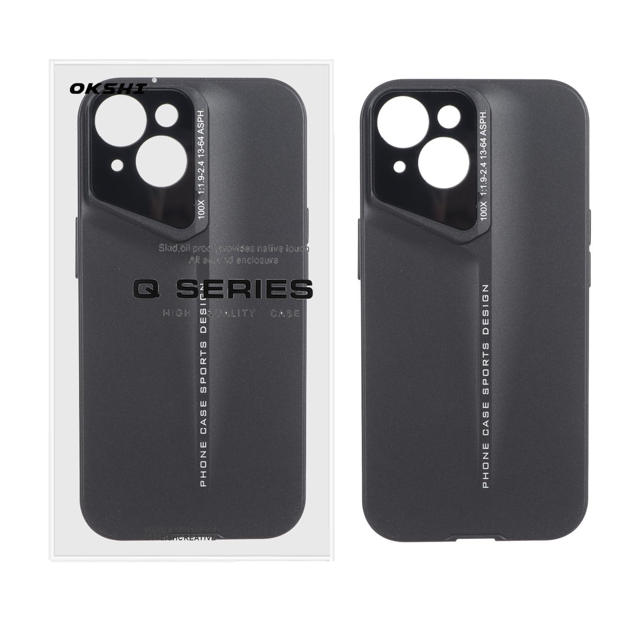 قاب اورجینال Sports Design محافظ لنزدار Apple iPhone 15 – مشکی کد 1 (پک دار)