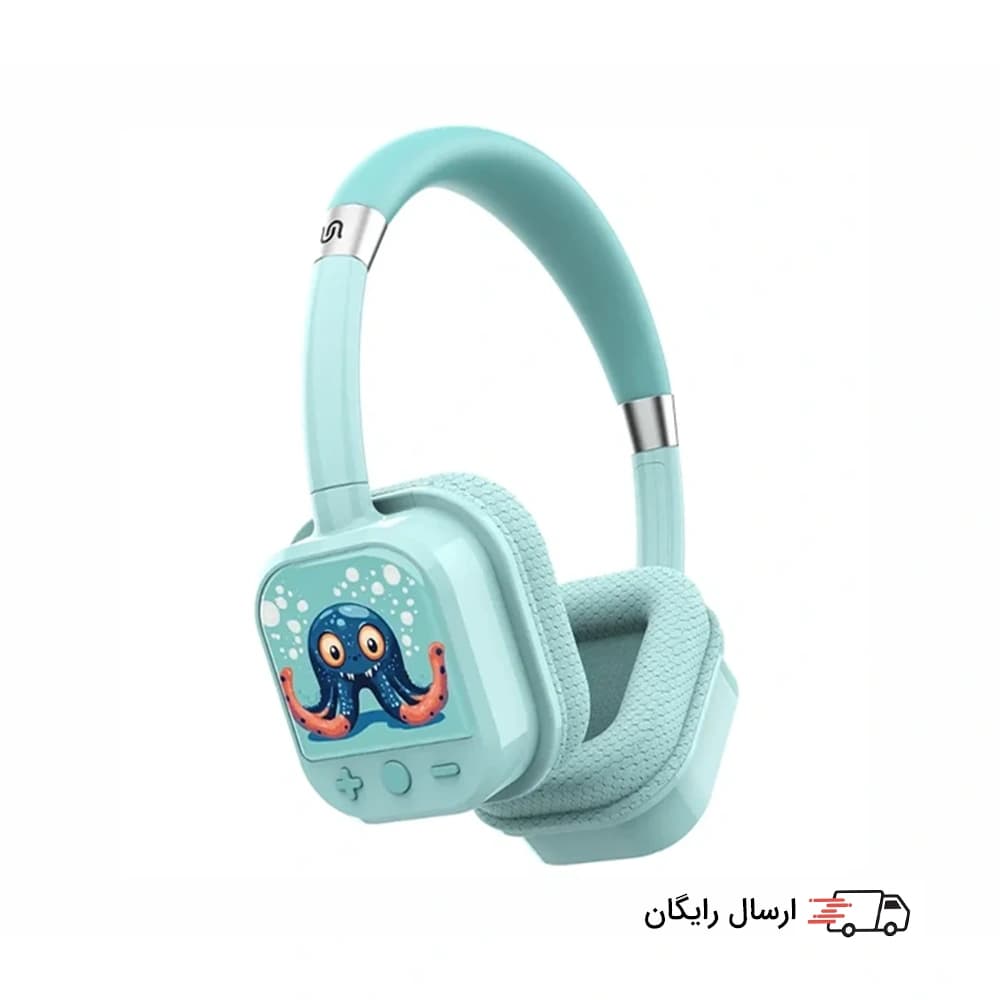 هدفون بلوتوثی بی سیم فانتزی کودک پرودو Porodo Yotowave Kids PDSTC303ORBK