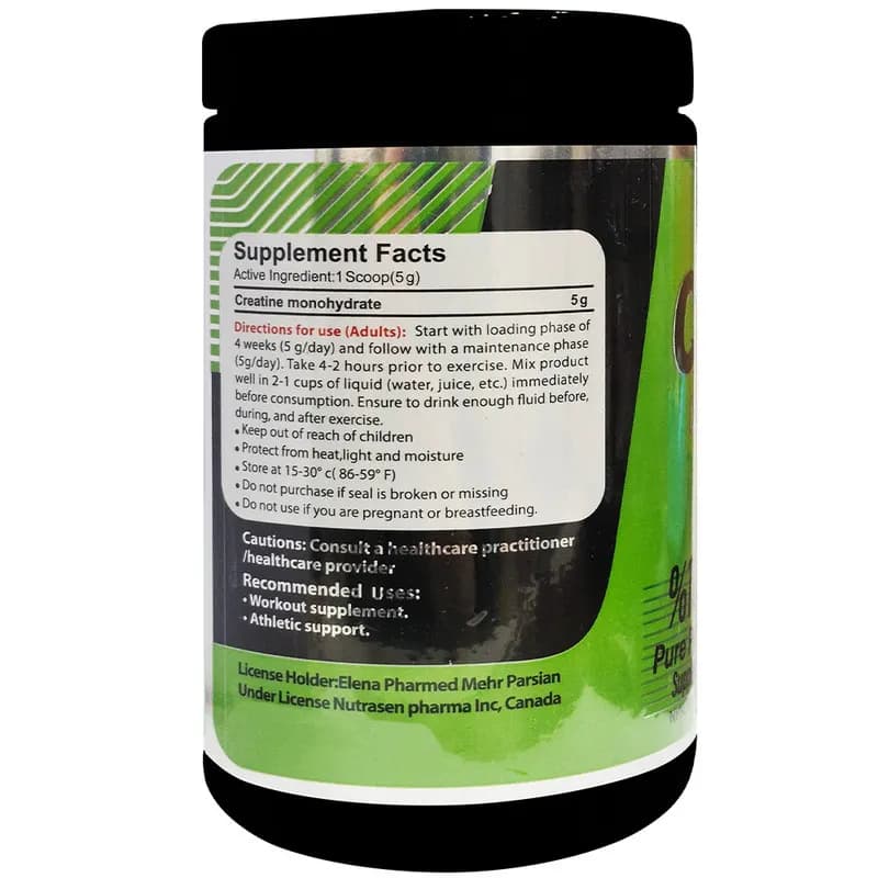 پودر کراتین مونوهیدرات نوتراسن فارما – 300 گرم — تصویر ۱۱