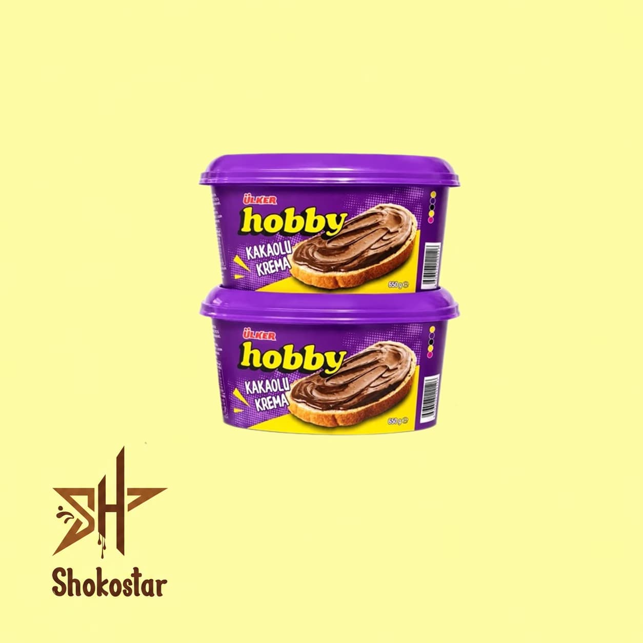 شکلات صبحانه هوبی ۳۵۰ گرمی (Ülker Hobby Chocolate Spread)