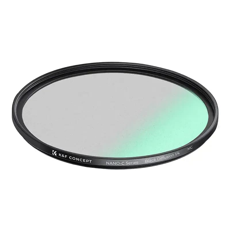 فیلتر لنز بلک دیفیوشن 1/4 سایز 82 میلی متری K&F CONCEPT