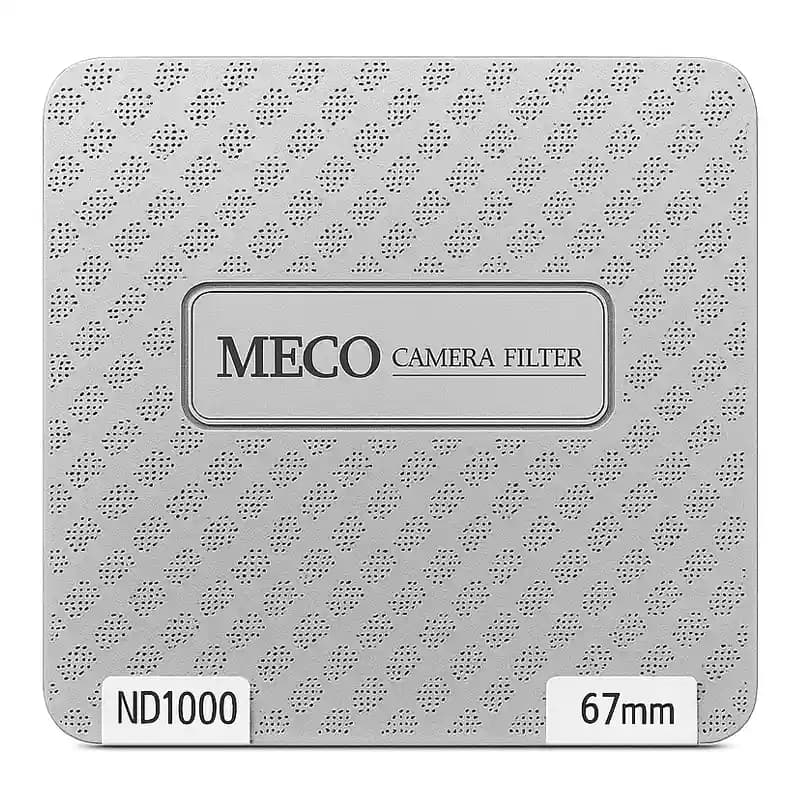فیلتر لنز ND1000 سایز 67 میلیمتری Meco — تصویر ۲