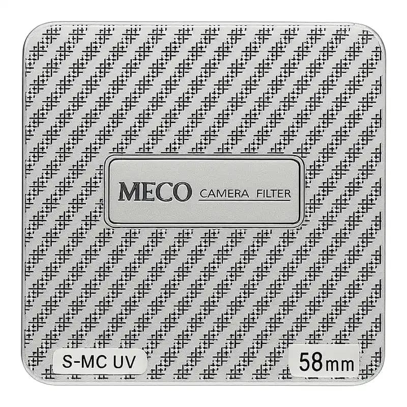 فیلتر لنز UV کوتینگ‌دار سایز 58 میلی‌متری Meco مدل S-MC — تصویر ۲
