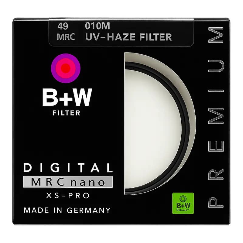 فیلتر لنز UV کوتینگدار سایز 49 میلیمتری B+W مدل 010M — تصویر ۲
