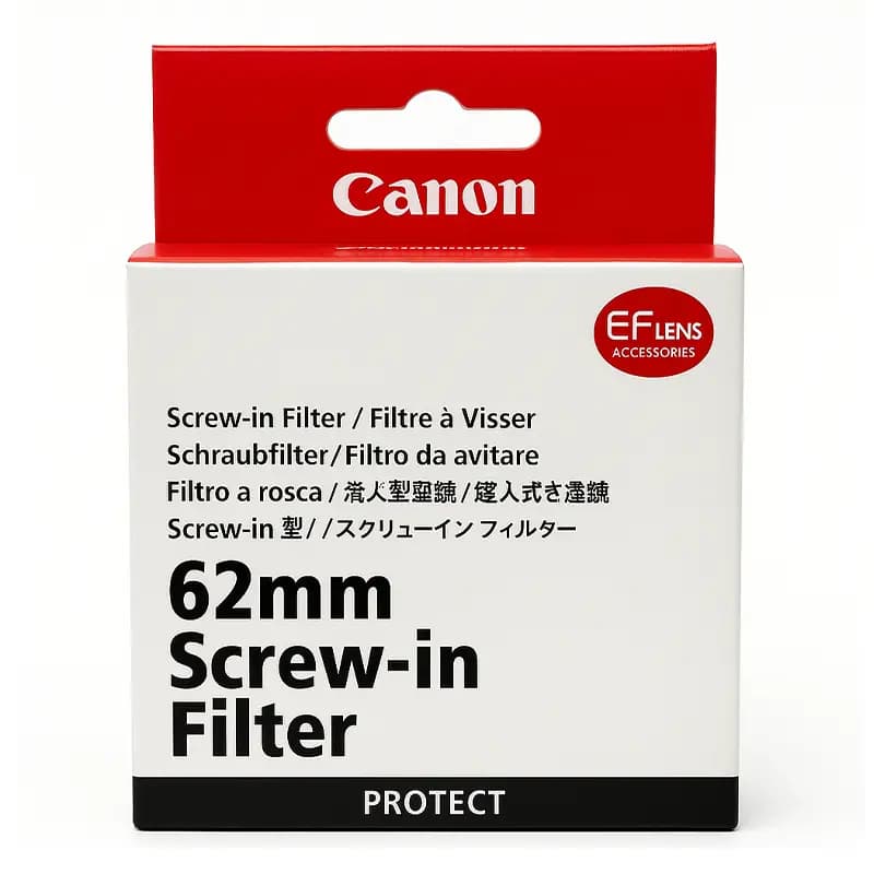فیلتر لنز پلاریزه سایز 62 میلیمتری Canon — تصویر ۳