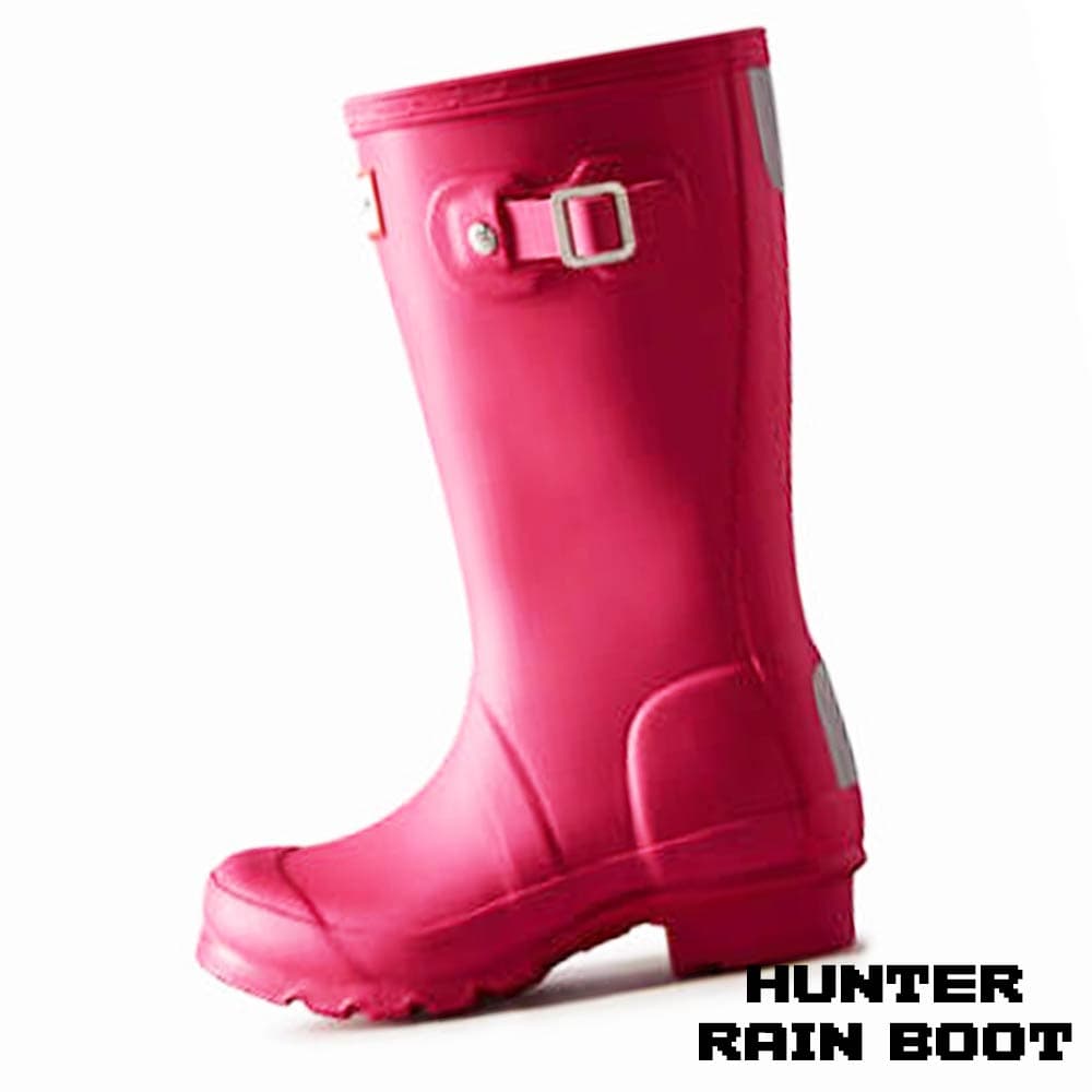 بوت هانتر زنانه ساق کوتاه صورتی Hunter Original Rain Women’s Short Boots Pink