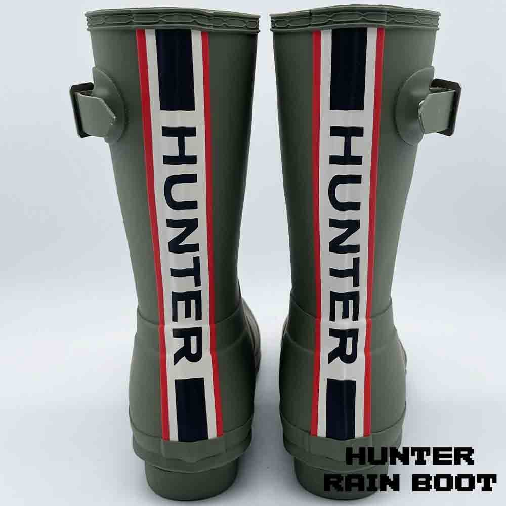 بوت هانتر زنانه ساق کوتاه سبز Hunter Original Rain Women’s Short Boots Green — تصویر ۷