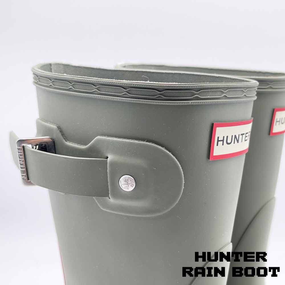 بوت هانتر زنانه ساق کوتاه سبز Hunter Original Rain Women’s Short Boots Green — تصویر ۵