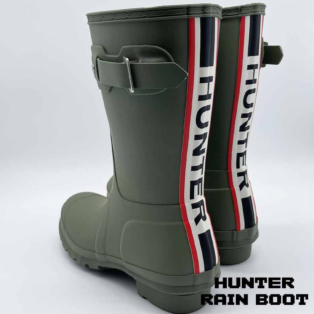 بوت هانتر زنانه ساق کوتاه سبز Hunter Original Rain Women’s Short Boots Green — تصویر ۴