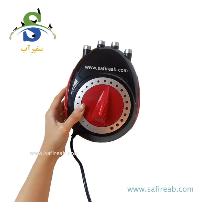 پمپ هوا چهار خروجی AP-444 آکوا — تصویر ۲