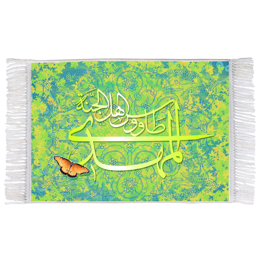 فرش دیوارکوب با طرح مذهبی «المهدی (عج)» کد F19