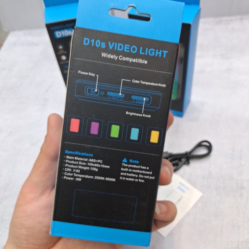 رینگ لایت مدل D10S — تصویر ۵