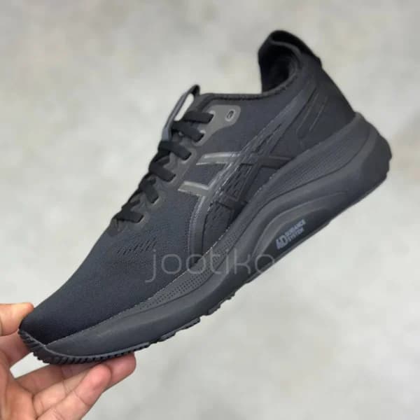 کفش ورزشی اسیکس ژل کایانو 32 مشکی GEL-KAYANO 32 BLACK/GRAPHITE GREY — تصویر ۳
