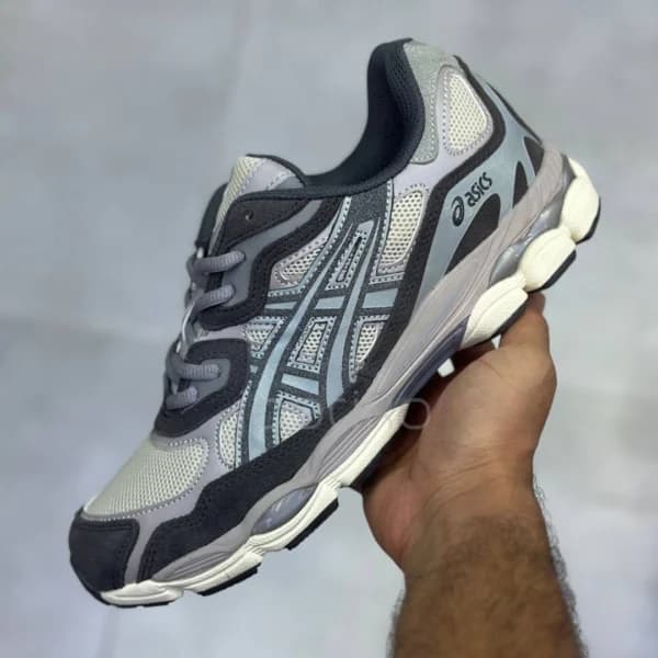 اسیکس ژل ان وای سی اوتمیل ابسیدین گری ASICS Gel-NYC Oatmeal Obsidian Grey
