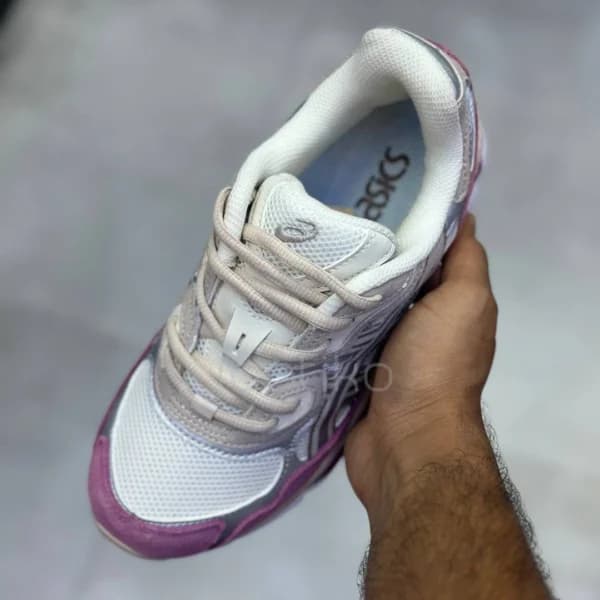 اسیکس ژل ان وای سی کرم بژ صورتی ASICS GEL-NYC Cream Mineral Beige Pink — تصویر ۲