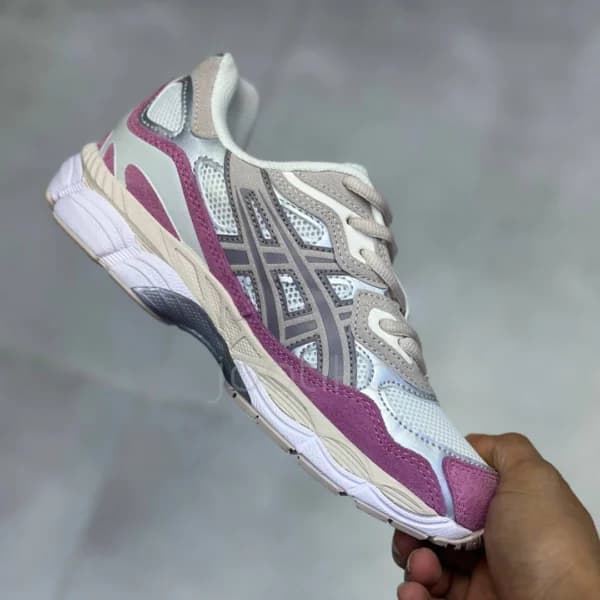 اسیکس ژل ان وای سی کرم بژ صورتی ASICS GEL-NYC Cream Mineral Beige Pink — تصویر ۳