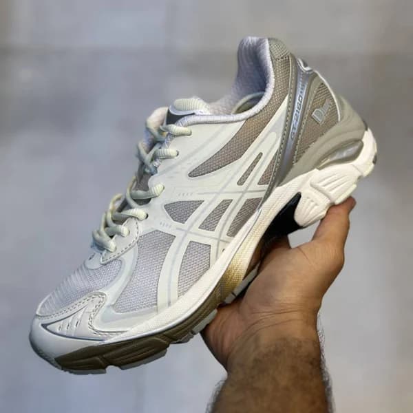 کفش اسیکس جی تی 2160 کرم طوسی قهوه ای ASICS GT-2160 DIME Arctic Wolf
