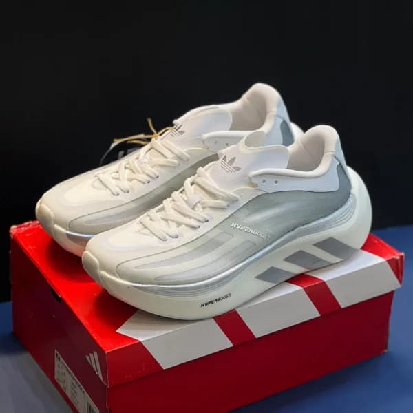 آدیداس هایپر بوست یوفوریا ال تی سفید نقره‌ای متالیک adidas Hyper Boost Euphoria LT — تصویر ۵