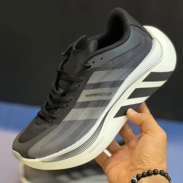 آدیداس هایپر بوست یوفوریا ال تی مشکی سفید adidas Hyper Boost Euphoria LT KZ8508 — تصویر ۳