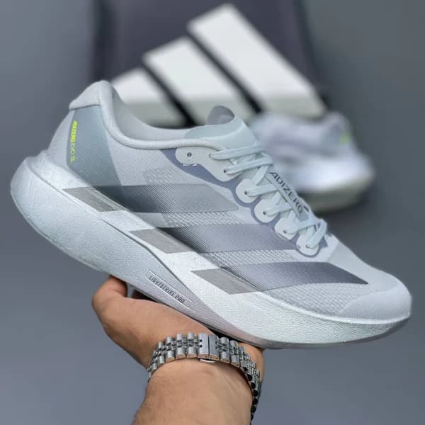 آدیداس آدیزیرو سیلور متالیک adidas Adizero Evo SL Silver Metallic JR3419 — تصویر ۳