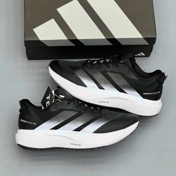 آدیداس آدیزیرو ایوو اس‌ال ای‌تی‌آر مشکی سفید گریدینت adidas Adizero Evo SL ATR