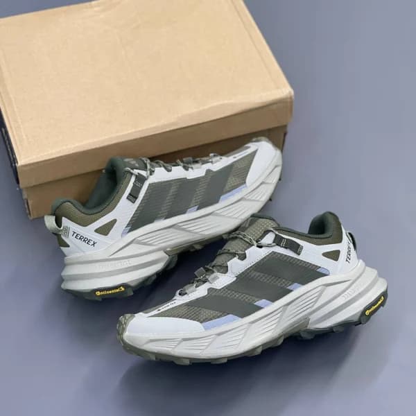 آدیداس ترکس فری‌هایکر اس‌ال گورتکس طوسی زیتونی Terrex Freehiker SL GORE-TEX