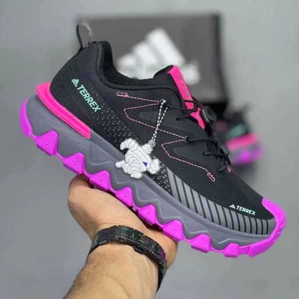 آدیداس ترکس مشکی بنفش خاکستری adidas Terrex — تصویر ۲
