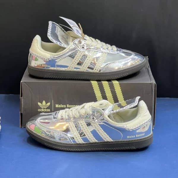 آدیداس سامبا ولز بونر نقره‌ای adidas Samba Wales Bonner Silver — تصویر ۴