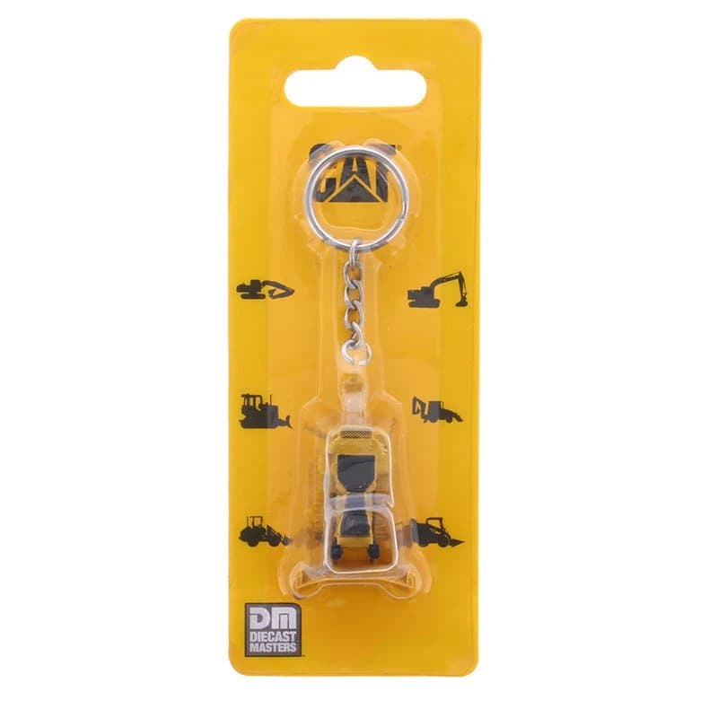 جاکلیدی مینیاتوری بولدوزر زنجیری کاترپیلار CAT ماکت کلکسیونی Diecast Masters مقیاس Micro — تصویر ۲