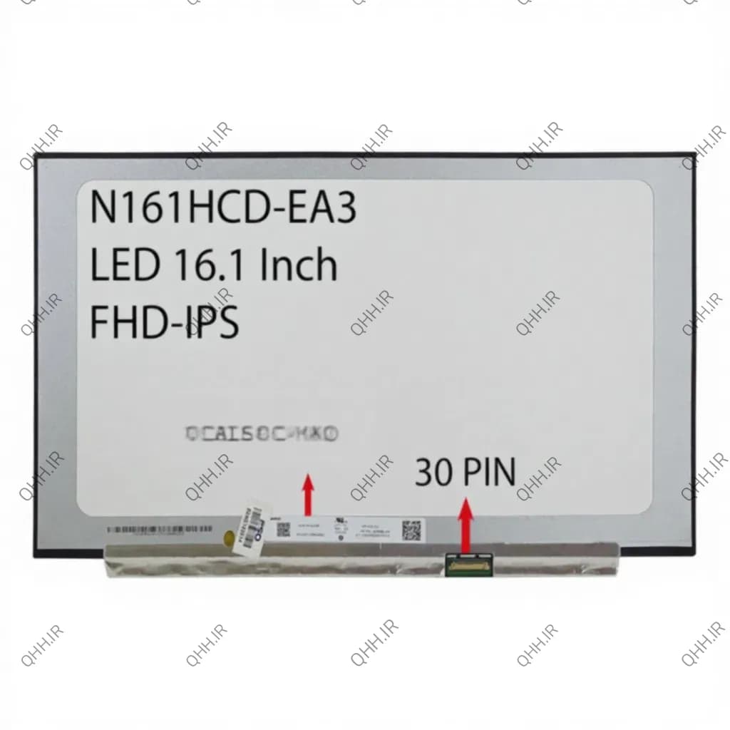 ال ای دی لپ تاپ 16.1 Innolux N161HCA-EA3 نازک مات 30 پین FHD-IPS بدون جا پیچ 361x222x3.2mm