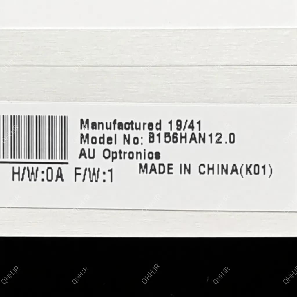 ال ای دی لپ تاپ 15.6 AUO B156HAN12.0 نازک مات 40 پین ریز FHD-IPS-EDP-300HZ بدون جاپیچ 350x216x2.6mm — تصویر ۴