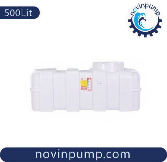 تانکر ذخیره آب مکعبی 500 لیتری پلاستیکی سه لایه آنتی باکتریال هیدروفوب — تصویر ۳