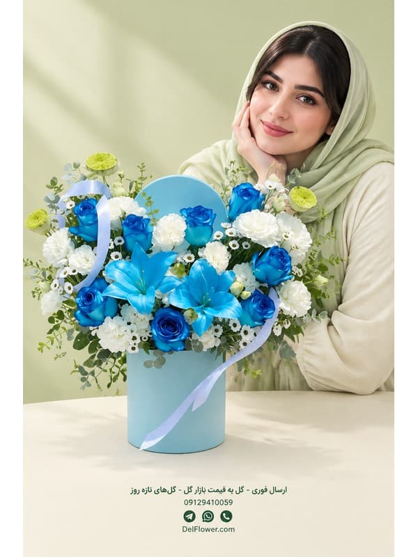 سبد گل افتتاحیه برای شرکت و تبریک شروع کسب‌وکار | مدل آوااناه