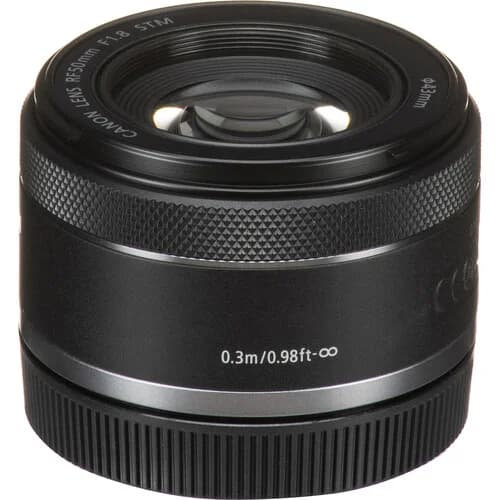لنز کانن RF 50mm f/1.8 STM | لنز بدون‌آینه کانن