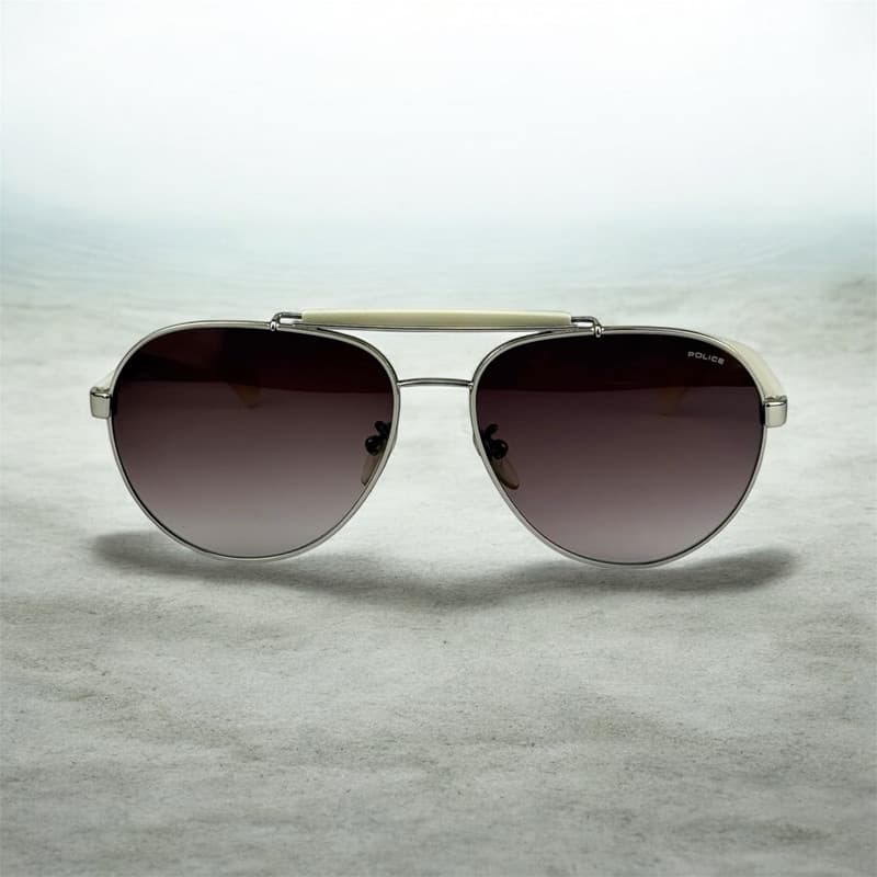 عینک آفتابی خلبانی (Aviator) مردانه پلیس مدل S8644 COL.0579 — تصویر ۴