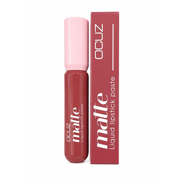 رژلب مایع مخملی اوکاز ocuz مدل super matte کد 08