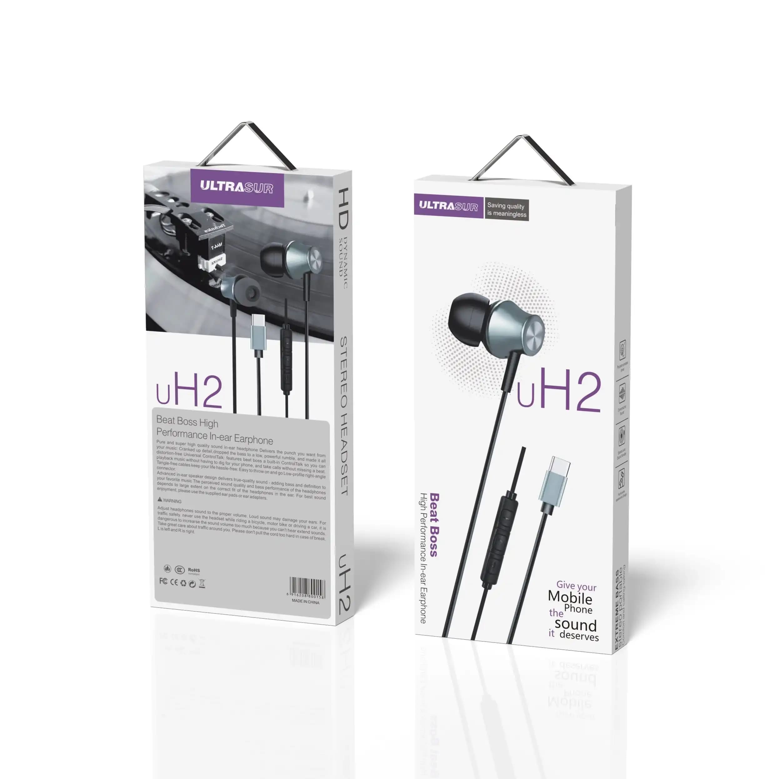 هندزفری اولتراسور ULTRASUR مدل U-H2 — تصویر ۲
