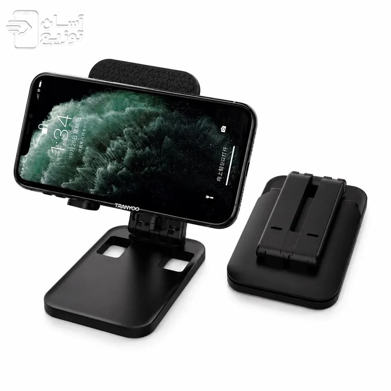 هولدر رومیزی موبایل و تبلت ترانیو مدل Tranyoo T-ZM1 — تصویر ۴