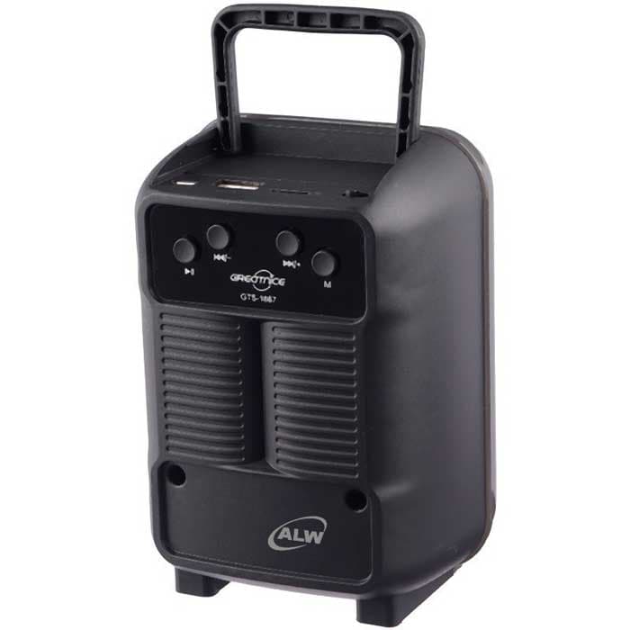 اسپیکر بلوتوثی قابل حمل گریت نایس Great nice مدل GTS-1867 + نور RGB — تصویر ۸