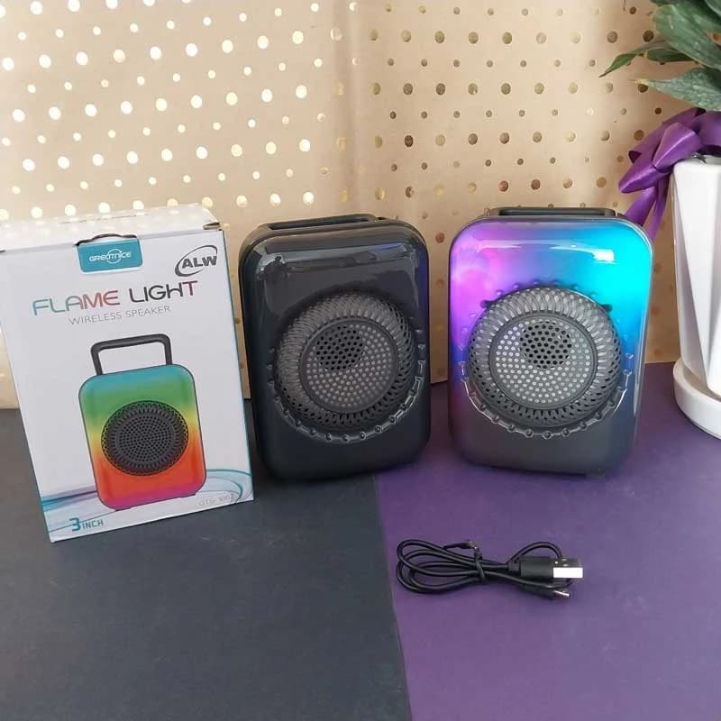 اسپیکر بلوتوثی قابل حمل گریت نایس Great nice مدل GTS-1867 + نور RGB — تصویر ۷