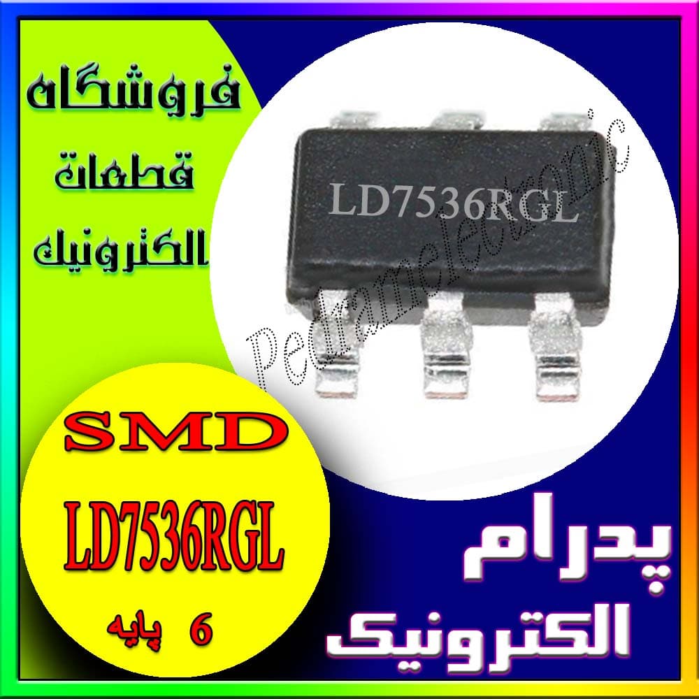 آی سی LD7536RGL LD7536 LCD power chip SOT-23-6