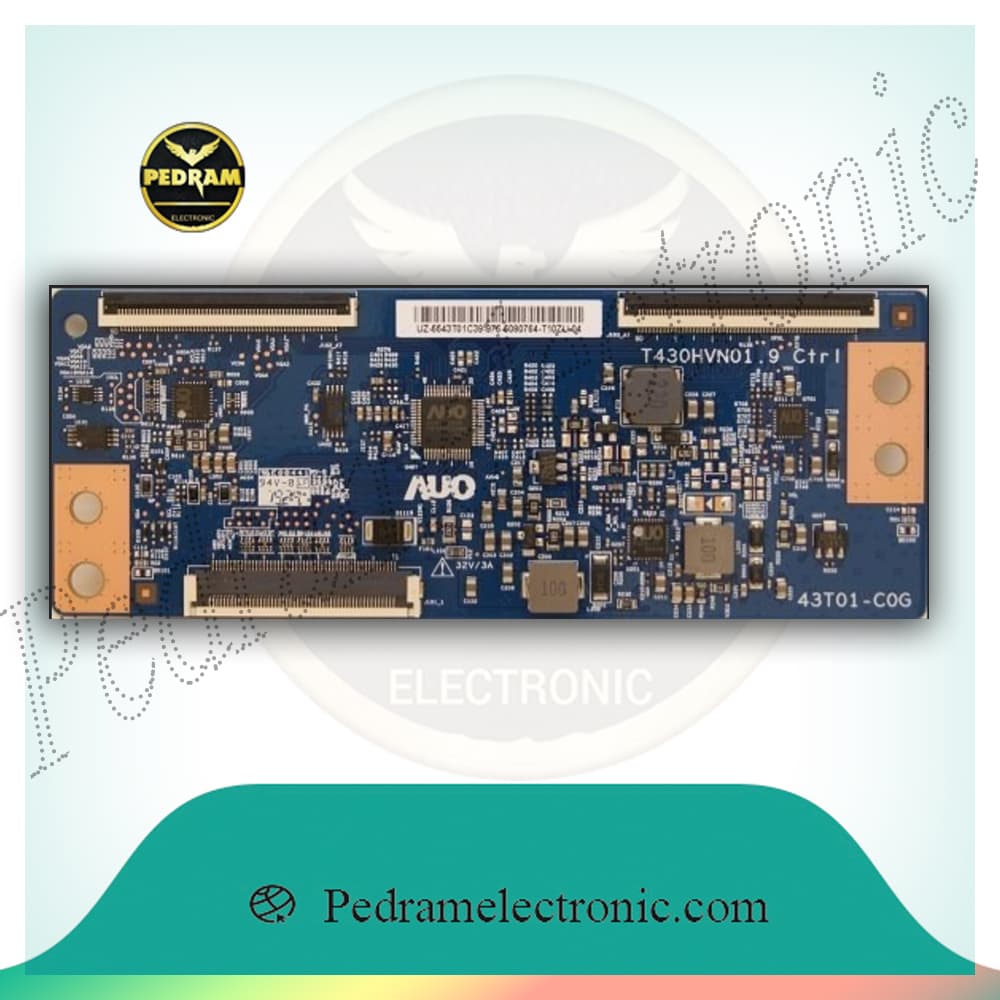 برد تیکان تلویزیون BOARD TFT SONY (TCON)500HVN08.0 50-43W800C