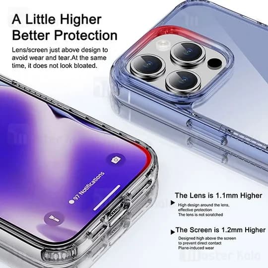 قاب محافظ مگ سیف آی پکی آیفون Apple iPhone 14 pro iPaky Venus — تصویر ۳