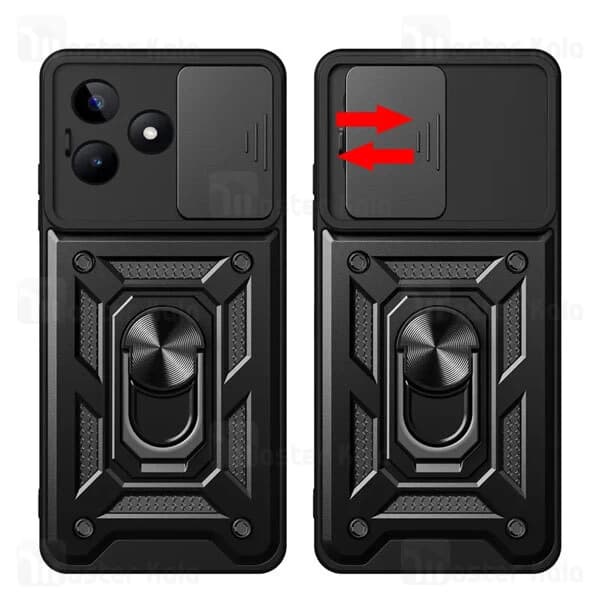 گارد محافظ ضد ضربه انگشتی Realme C51 SHUNIJA Case دارای محافظ دوربین — تصویر ۸