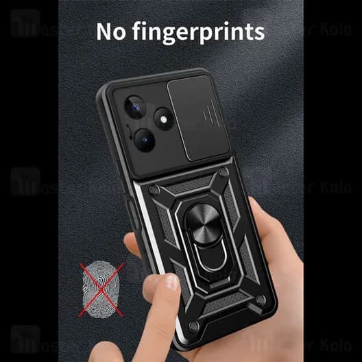 گارد محافظ ضد ضربه انگشتی Realme C51 SHUNIJA Case دارای محافظ دوربین — تصویر ۵