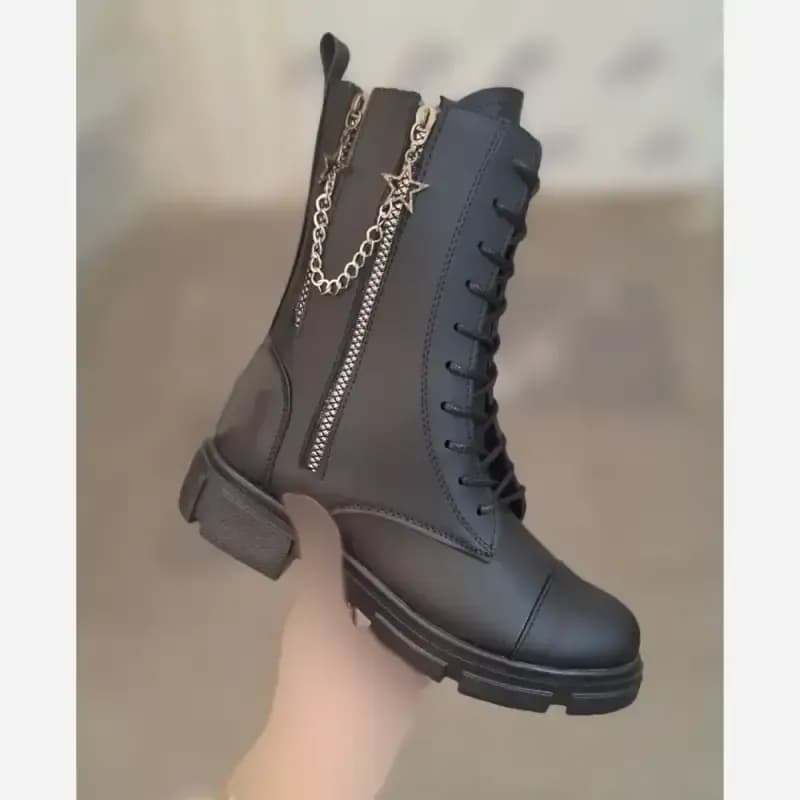 بوت ستاره زنانه راحت و با کیفیت سایز 37 تا 40 — تصویر ۲