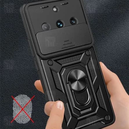 گارد محافظ ضد ضربه انگشتی Realme 11 SHUNIJA Case دارای محافظ دوربین — تصویر ۴